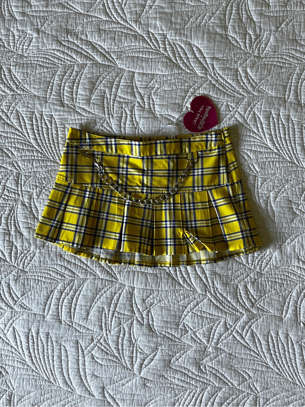 NWT - Dolls Kill - ‘As If Plaid Mini Skirt’ - Small
